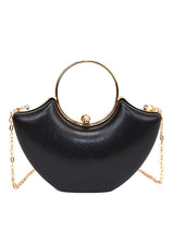 Retro Klip Hafif Lüks Kişilik Moda Crossbody Çanta