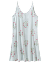 Baskılı Çapraz Sırtlı Cami Elbise