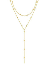 14 Ayar Altın Kaplama İncili Besties Kolye Altın