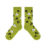 Karikatür Panda Desenli Pamuk Çorap