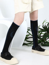 Karikatür Çiçek Desenli Pamuk Çorap