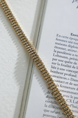 18 Ayar Altın Kaplama Tüm Kolyelerin Kraliçesi Altın