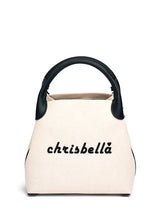 New High-End Letter Canvas Tote with Detachable Strap