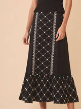 Siyah Şık İki Parça Takım