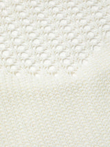 Boyundan Bağlamalı Beli Sırtı Açık Örgü Mini Elbise