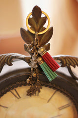 Retro Sevimli Noel Atmosferi Anahtarlık