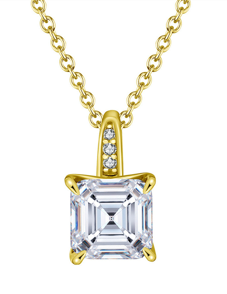 18 Ayar Altın Kaplama Zincirli Kolye