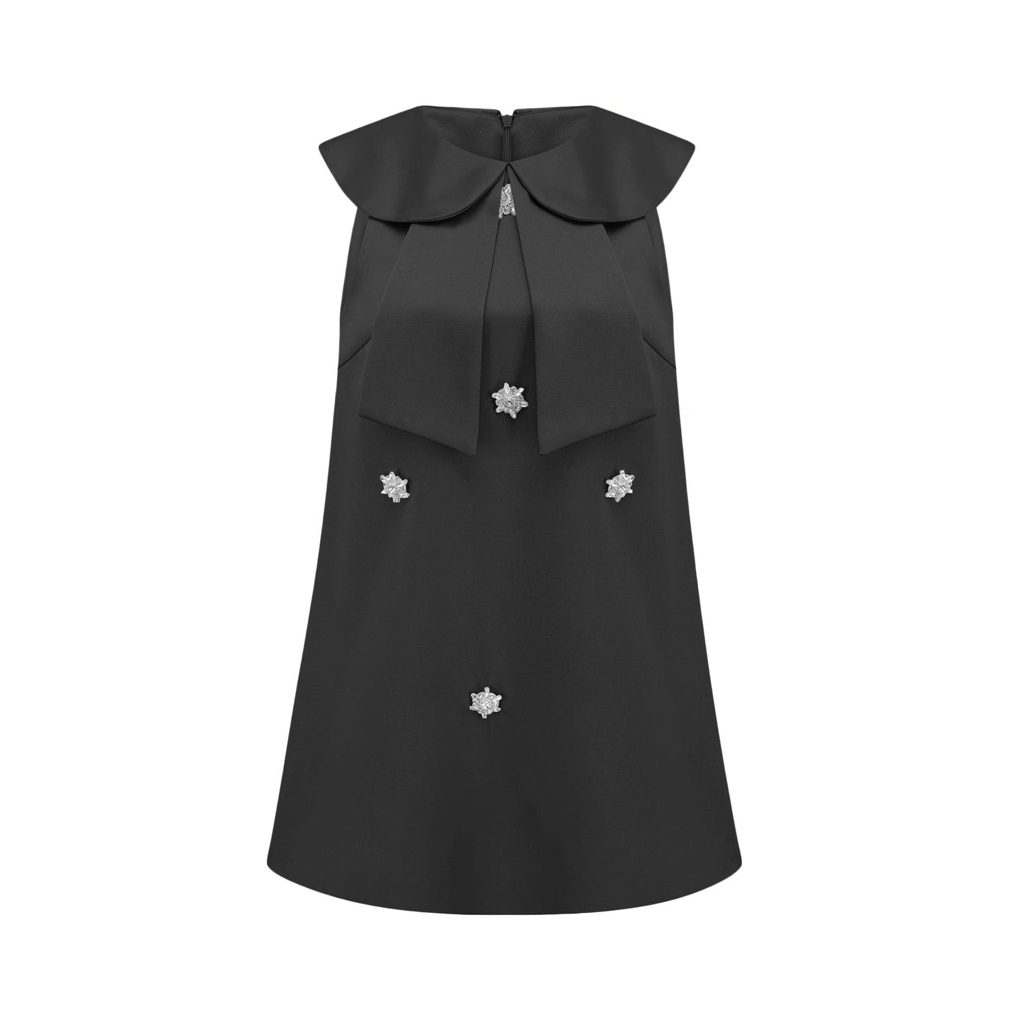 Catiana saten mini elbise