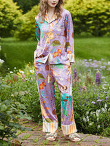 Tavşan ve Balık Uzun Pijama Takımı