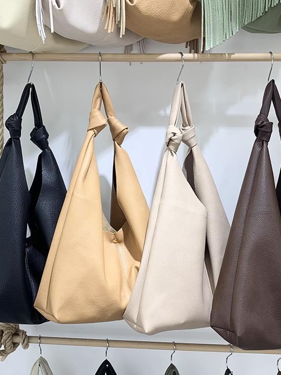 Retro Yumuşak Deri Omuz Çantası