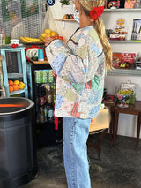 Günlük tek düğmeli ceket