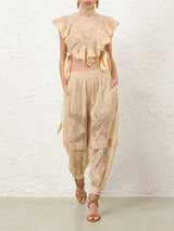 Lightness Streamer Lace Crop Top