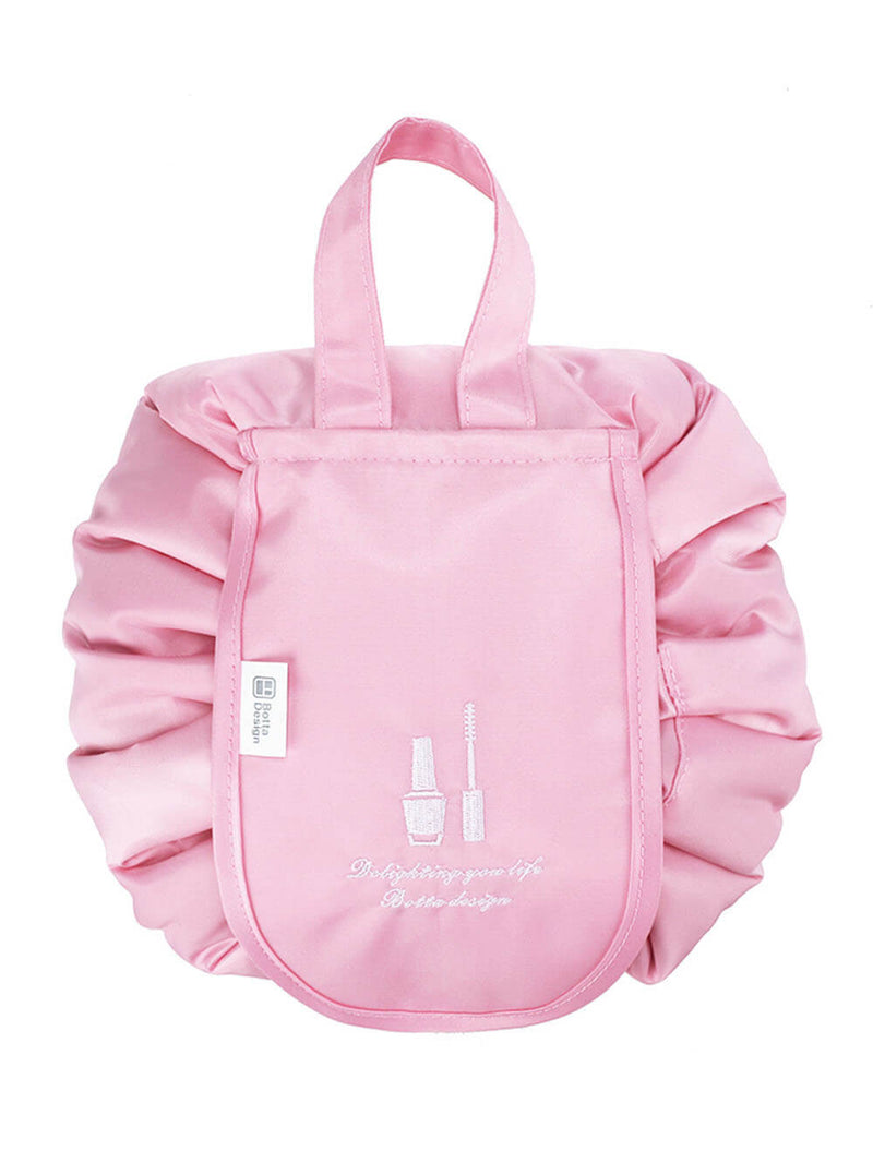 İpli Üst Çok Fonksiyonlu Makyaj Çantası