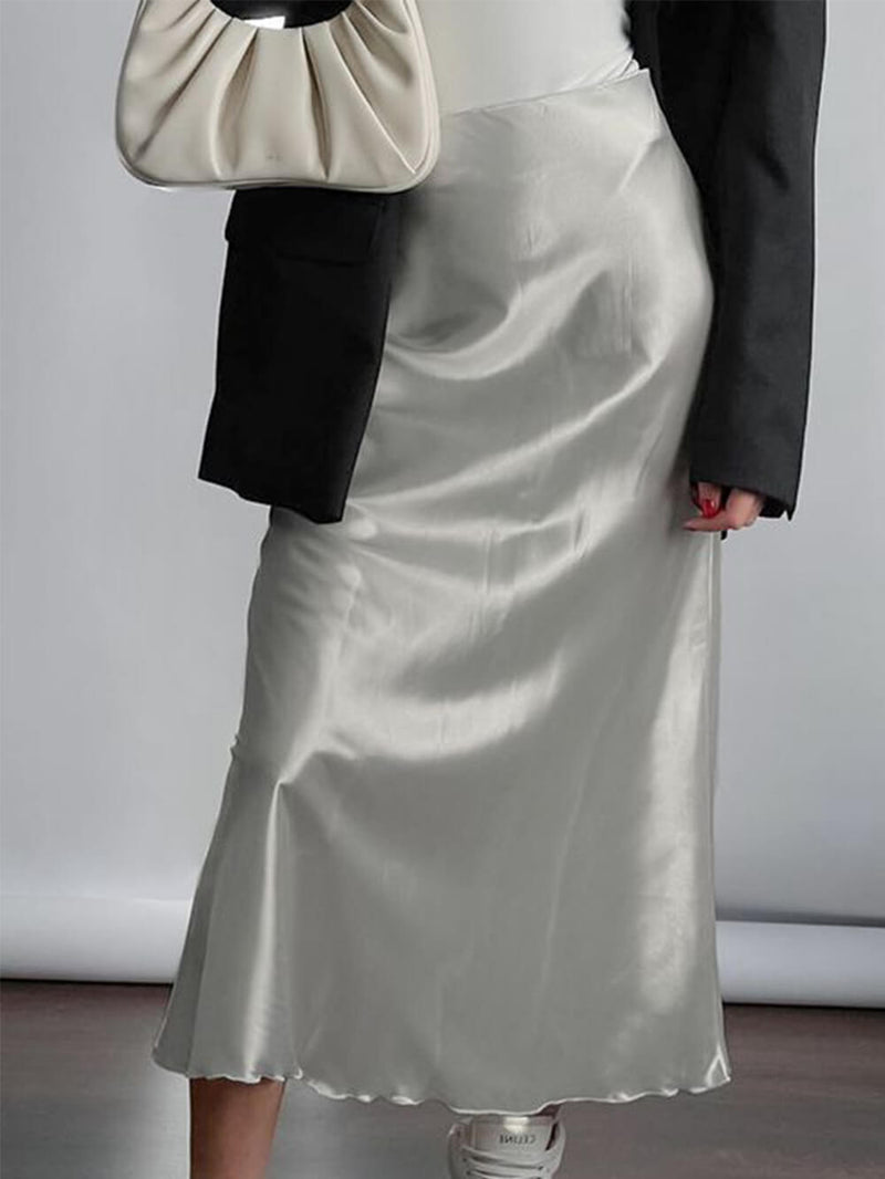 Fransız Tarzı Uzun Etek