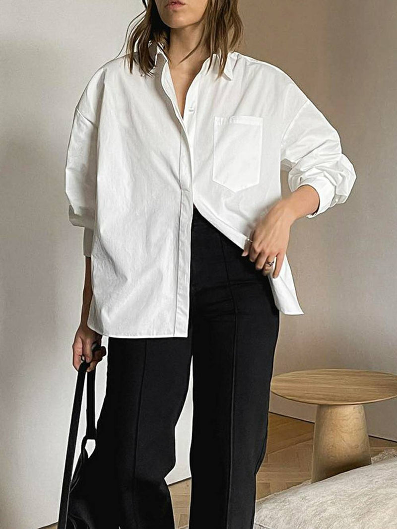 Antik Beyaz Sidney Gömleği