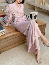 Allık Tüylü Gelin Elbisesi