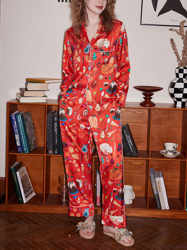 Portakal Tatlı Pijama Takımı