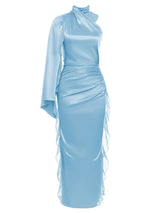 Moda Volanlı Çiçekli Bustier Elbise