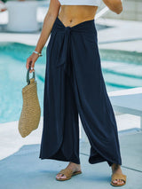 Grenada Önden Bağlamalı Modal Karışım Pantolon