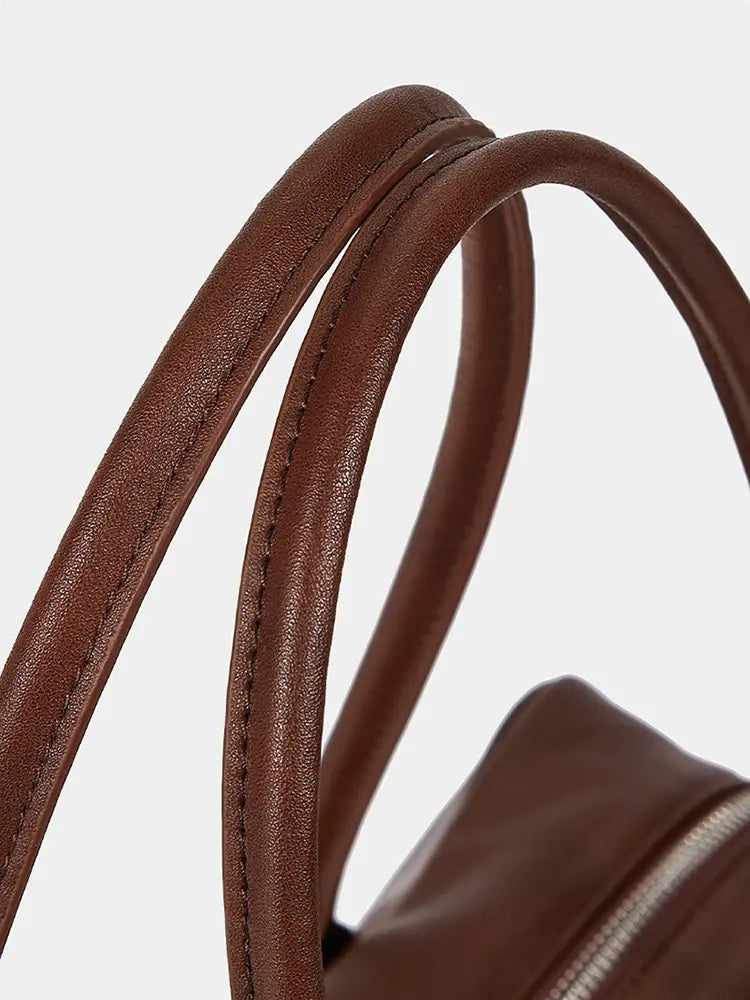 Vegetable-Tanned Leather Box Toast Bag