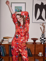 Portakal Tatlı Pijama Takımı