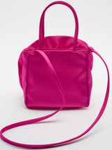 İpeksi Çiçekli Bulut Çanta