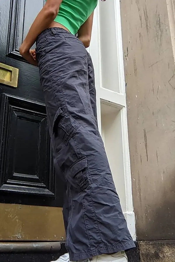 Düşük Bel Kargo Pantolon