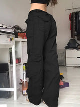 Vintage Kargo Pantolon Kadın