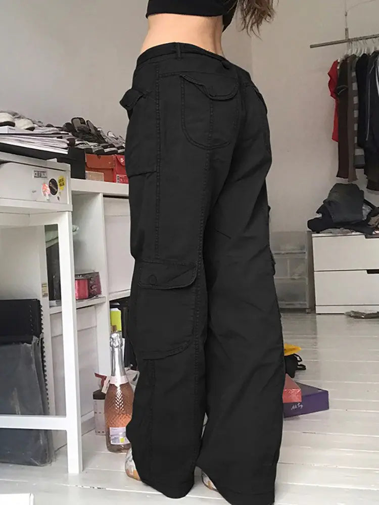 Vintage Kargo Pantolon Kadın