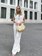 Kolsuz Kısa Örgü Hırka