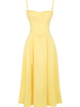 Sunshine Pamuk Midi Sundress