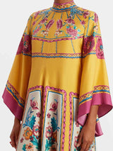 Magnifico Baskılı Maxi Elbise - Marigold