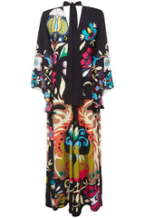 Taşlı Sable Elbiselerde Tavuskuşu