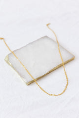 18 Ayar Altın Kaplama Lezzetli Anlar Kolye