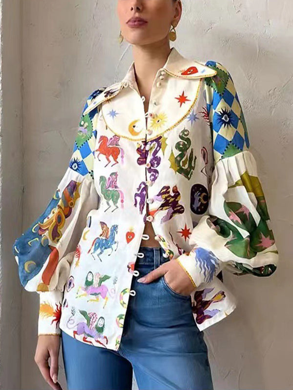 Balon Kol Zarif Gömlek