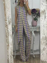 Retro Damalı Flare Pantolon Takım