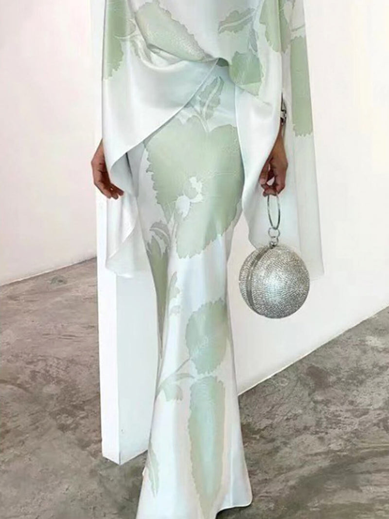 Zarif ve Şık Baskılı Takım Elbise