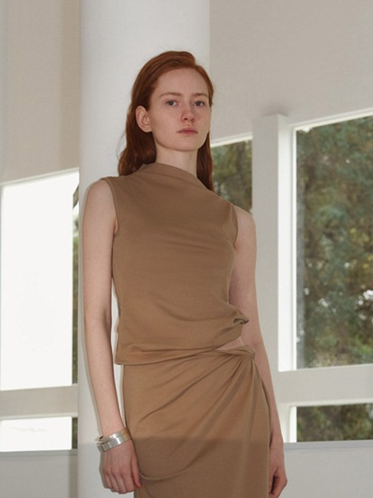 Casual Slim Fit Kolsuz Tişört