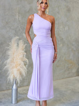 Romantic One-Shoulder Maxi