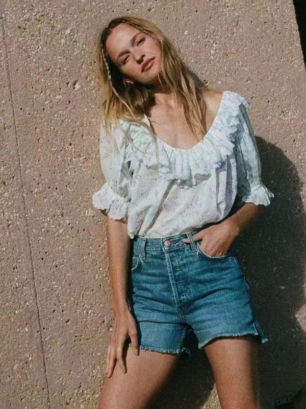 Fırfırlı Dalga Kenarlı Üst