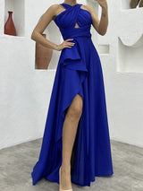 European Sexy Irregular Dress