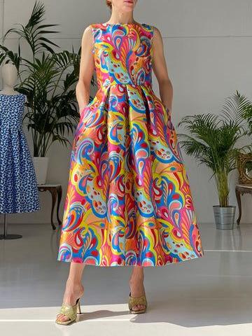 Kellys Flower Midi Dress