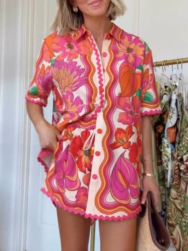 Casual Printed Shirt Outfit