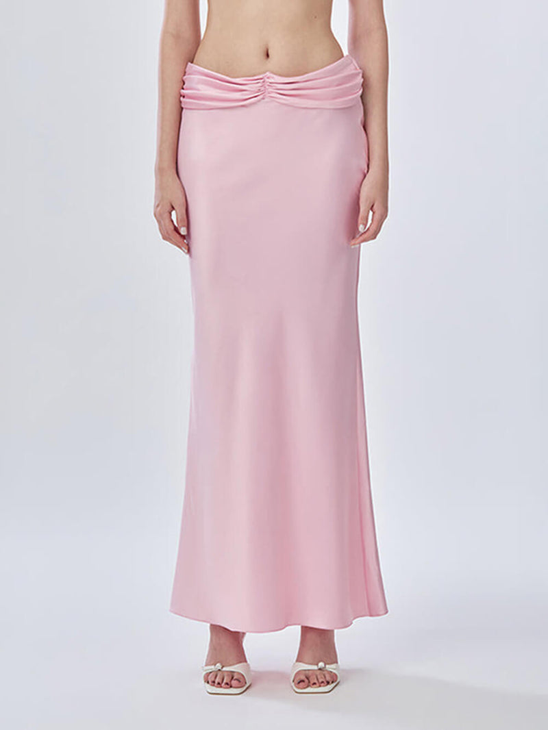 Saten Balık Kuyruğu Etek