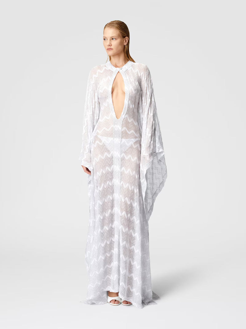 Zigzag Cover-Up Caftan