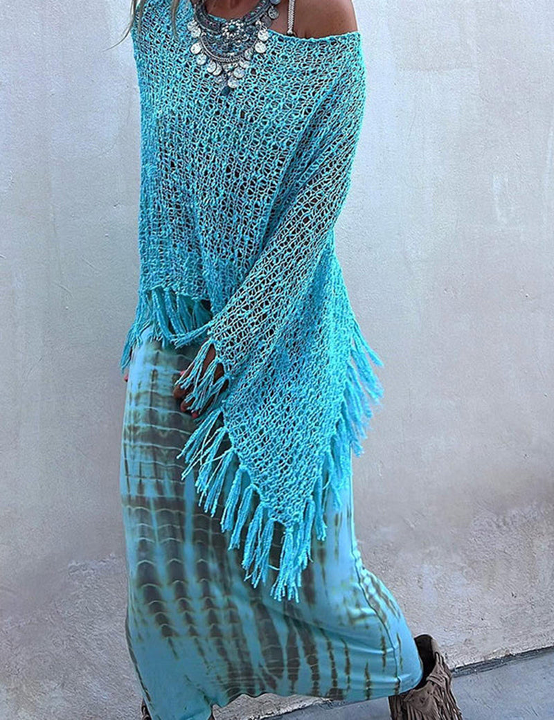 Adoring Memories Batik Beli Lastikli Maxi Etek