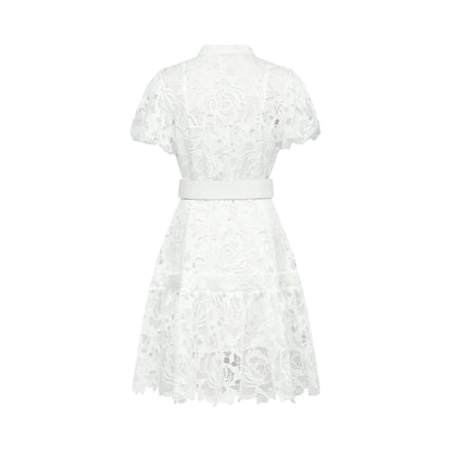 Camille dantel mini elbise