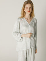 Petite Çiçekli Saten Pijama Takımı