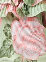 Premiere Pleated One-shoulder Gown