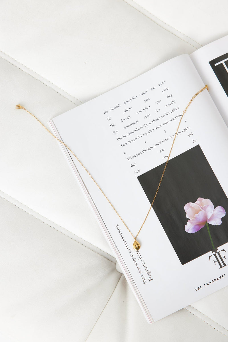 18 Ayar Altın Kaplama Parlak Ufuklar Kolye